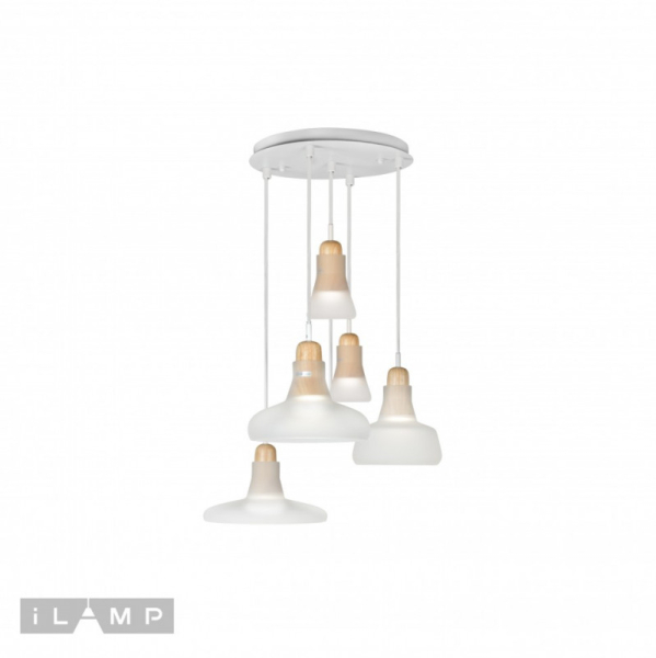 Подвесной светильник iLamp AP9006-5 WH