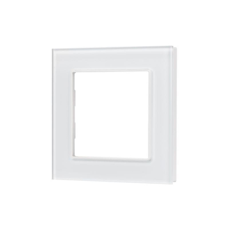 Рамка стеклянная FRM-GLARE-GS-1-WH Arlight 043786