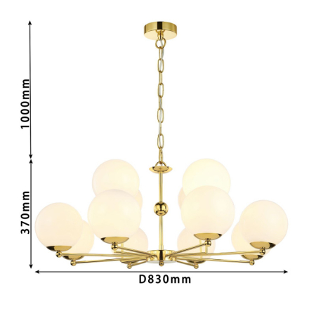 Подвесная люстра Favourite 2811-12P