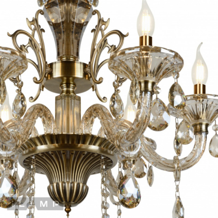 Подвесная люстра iLamp 61079-6 BR