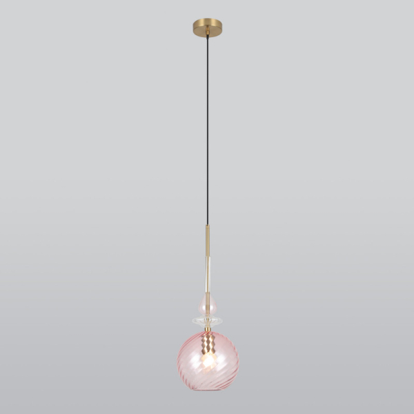Подвесной светильник Eurosvet 50192/1 розовый