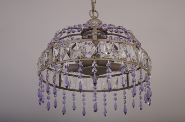Подвесная люстра Abrasax L.7392-5GR (PURPLE)