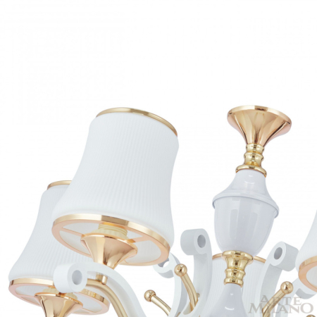 Подвесная люстра Arte Milano 303987/6 Wh/Gd