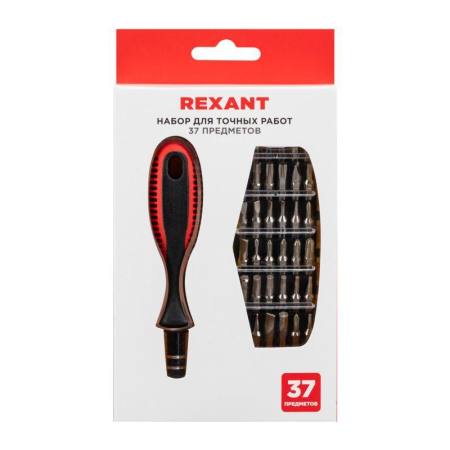 Набор отверток для точных работ 37 предметов REXANT