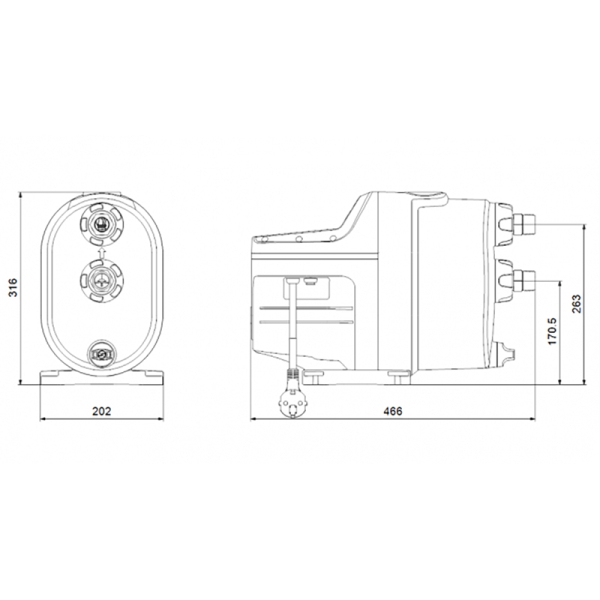 Установка насосная автоматическая Grundfos SCALA1 3-35