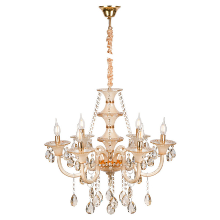 Подвесная люстра AM Group KAMILA SP6 GOLD