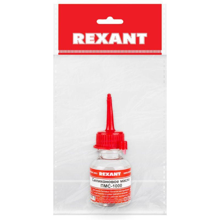 Силиконовое масло, ПМС-1000 (Полиметилсилоксан), 15мл, носик-капельница REXANT
