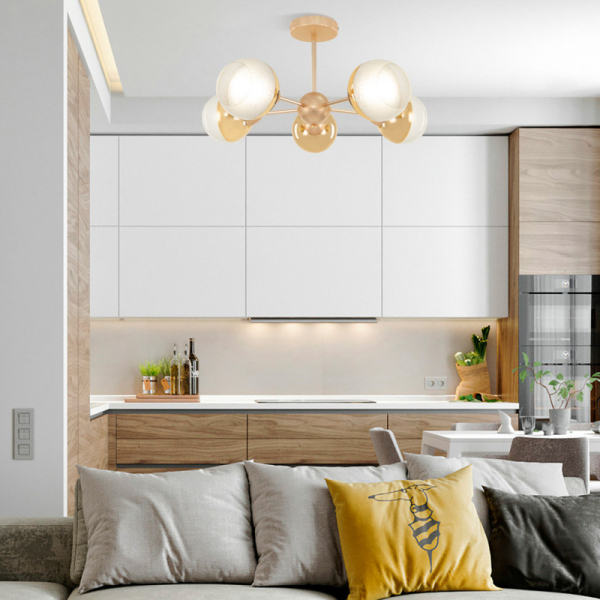 Люстра на штанге Arte Milano 327007/5 GD