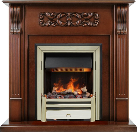 Dimplex Каминокомплект Venice - Махагон коричневый антик с очагом Cavendish
