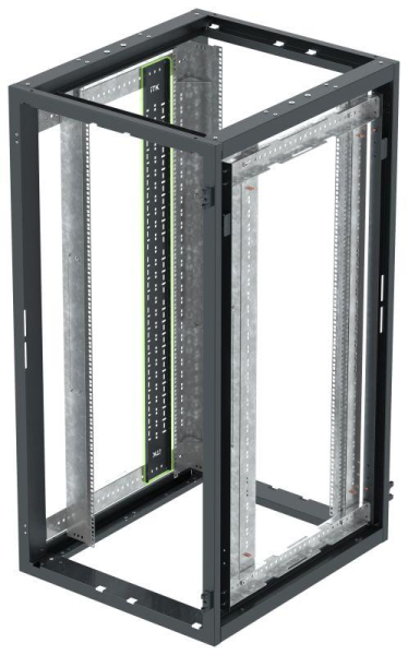 Органайзер кабельный вертикальный 45U черн. LINEA S ITK LS-CO05-45U-V