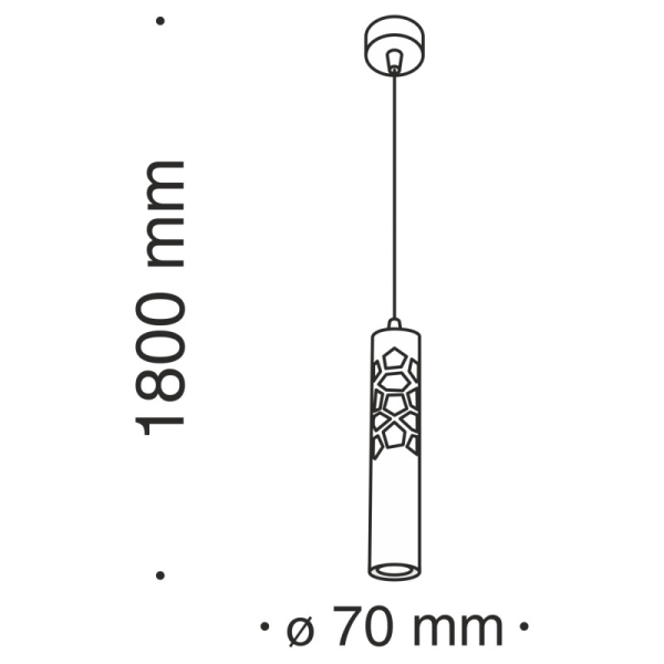 Подвесной светильник Maytoni Technical P037PL-L11W4K