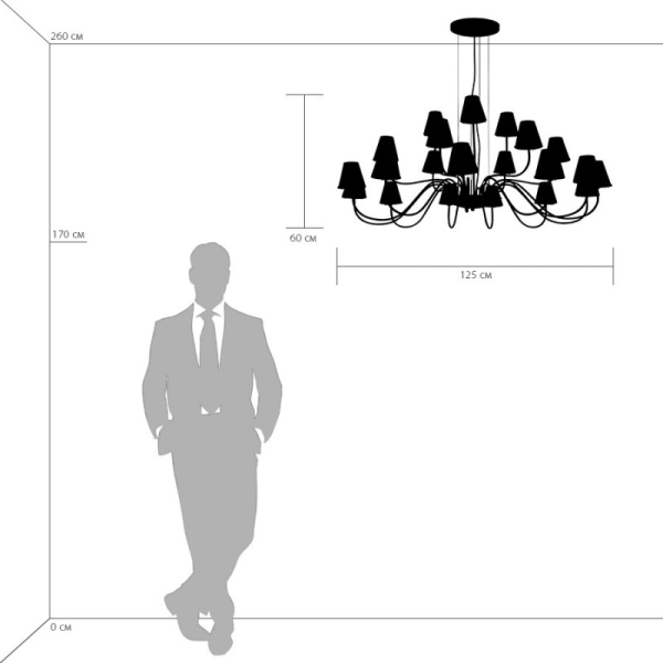 Подвесная люстра Lightstar 758214