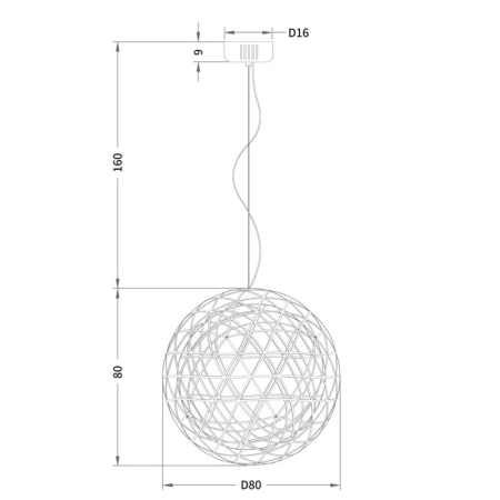 Подвесная люстра Divinare 1030/02 SP-162