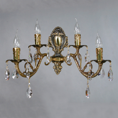 Бра AMBIENTE by BRIZZI 8888/2+2 PB Tear Drop