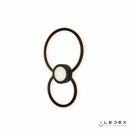 Бра iLedex X046124 24W 3000K BK