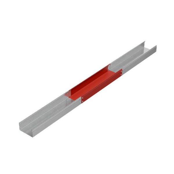 Лоток листовой неперфорированный 200х100 L2500 0.7мм "Стандарт ПЛЮС" LNEplus100-200-0.7-2500 INOX304 КМ PL9113