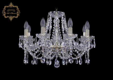 Подвесная люстра Art Classic 11.21.8.200.Gd.Sp