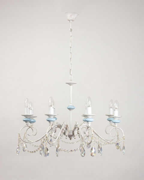 Подвесная люстра Abrasax L.8303-8CREAM/G