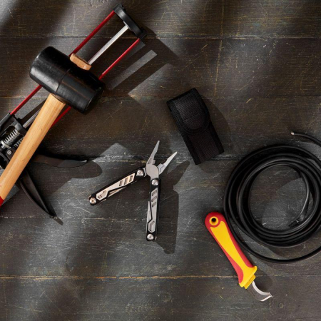 Мультитул 14 в 1, 155мм KRANZ