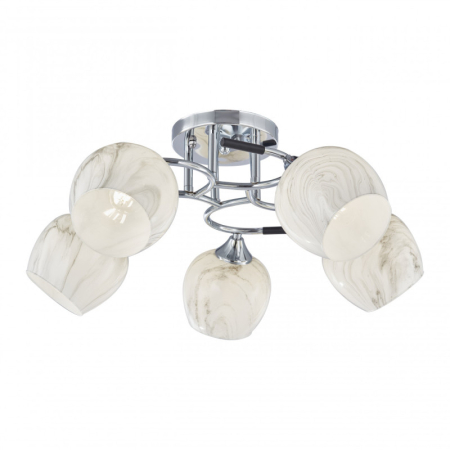 Накладная люстра Arte Milano 327985/5 CR+BK