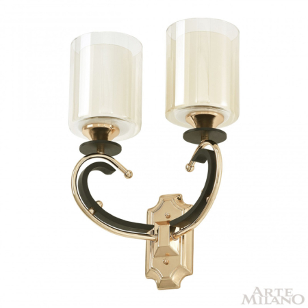 Бра Arte Milano 302237/2W Bk/Gd