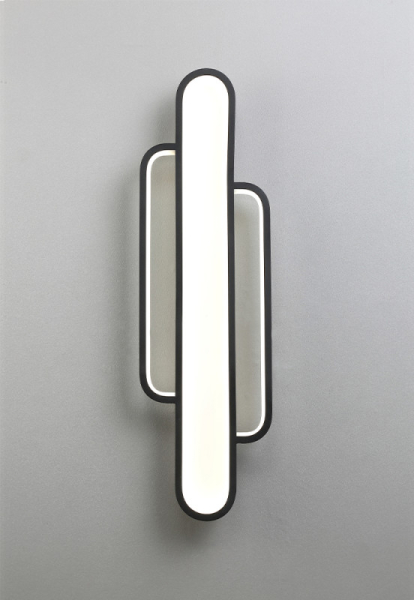 Бра Crystal Lux SOBRE AP35W LED H600 V1 BLACK