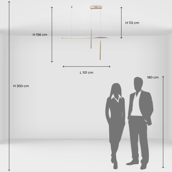 Подвесная люстра DeMarkt 675015603