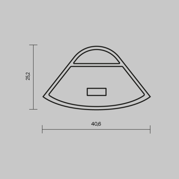 Заглушка профиля Maytoni Technical 642073