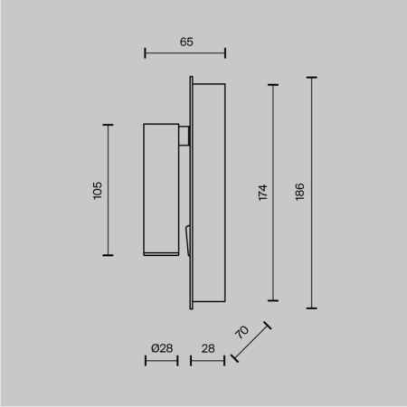 Спот Maytoni Technical C041WL-L3B3K