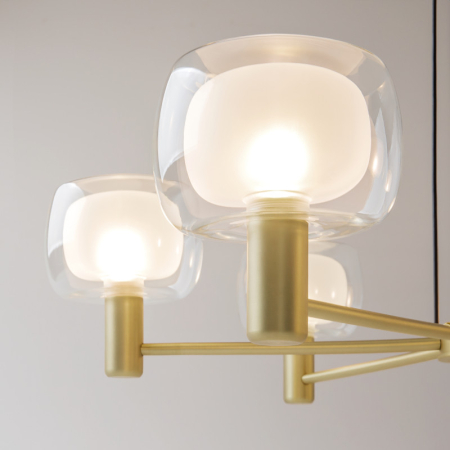 Люстра на штанге Maytoni MOD411PL-06G