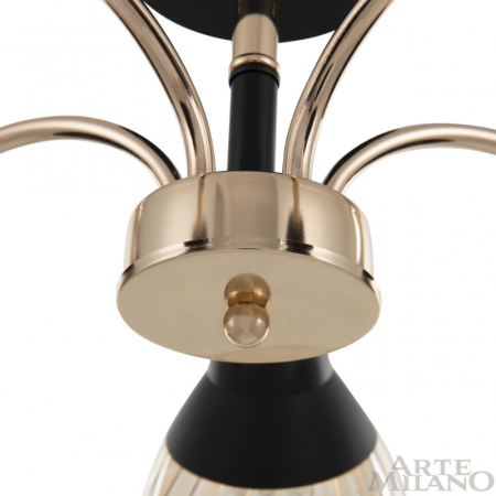 Люстра на штанге Arte Milano 320119/5 FG+BK