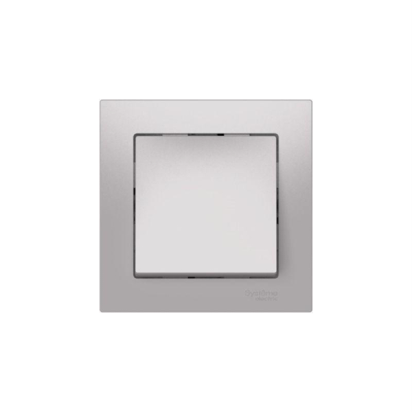 Выключатель 1-кл. AtlasDesign (сх. 1) 10AX быстрозажим. клем. в сборе алюм. SE ATN000312S