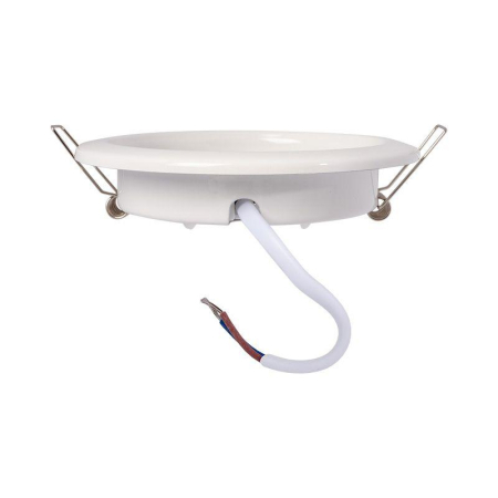 Светильник GX53 белый, термостойкое пластиковое кольцо в комплекте REXANT