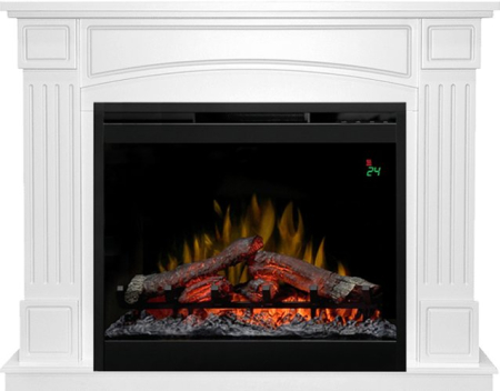 Dimplex Каминокомплект Boston - Белый с очагом Symphony 26'' DF2624L-INT