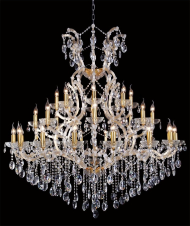 Crystal Lux Люстра Crystal Lux HOLLYWOOD SP16+8+8 GOLD