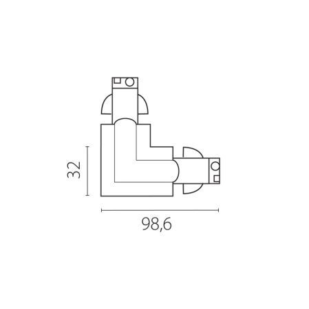 Коннектор Lightstar 504127-FRPS
