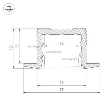 Профиль Arlight 036040