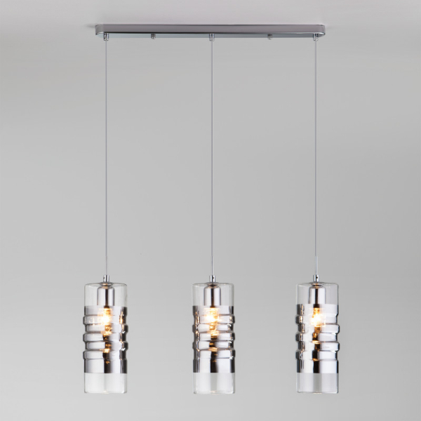 Подвесной светильник Eurosvet 50185/3 хром