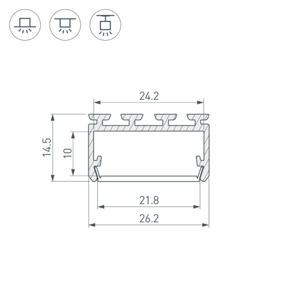 Профиль Arlight 027737