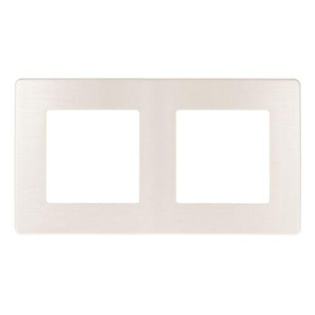 Рамка 2-м 12-5102-15 сатин перламутр Эра Б0052518