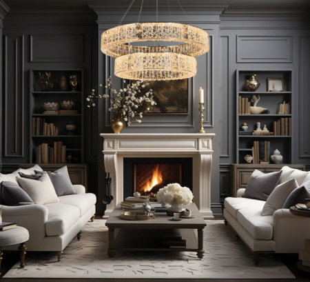 Подвесная люстра Fluorite FL1057-14P