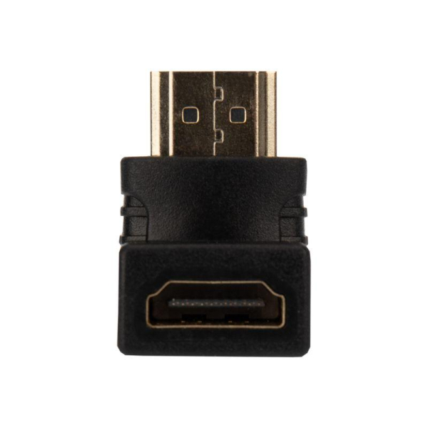 Переходник аудио/видео, (гнездо HDMI - штекер HDMI), угловой, 1 шт. REXANT