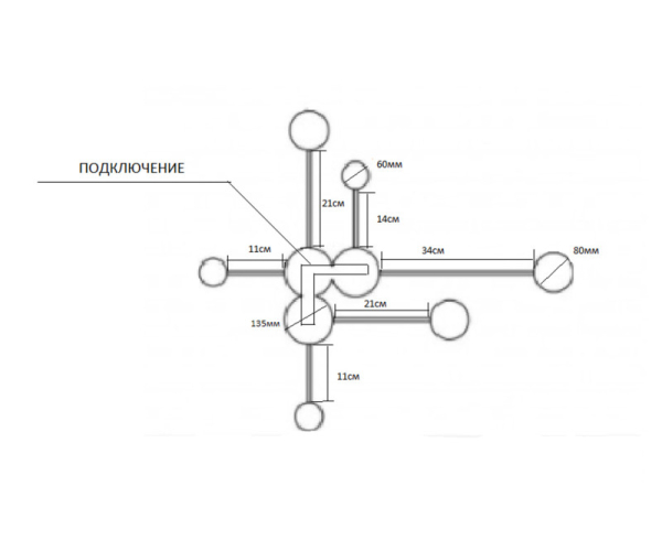 Накладной светильник Kink Light 2206D,19