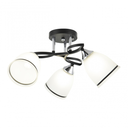 Накладная люстра Arte Milano 325885/3A BK+CR