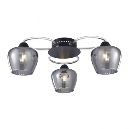 Накладная люстра Arte Milano 321508/3 CR+BK