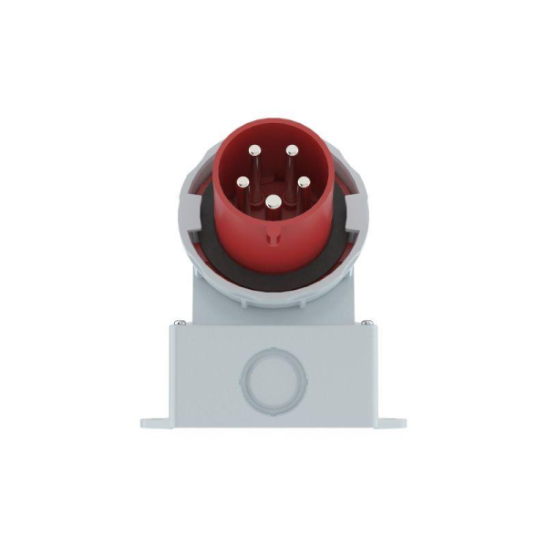 Вилка настенная 63А 3P+E+N 400В IP67 DKC DIS245M6398