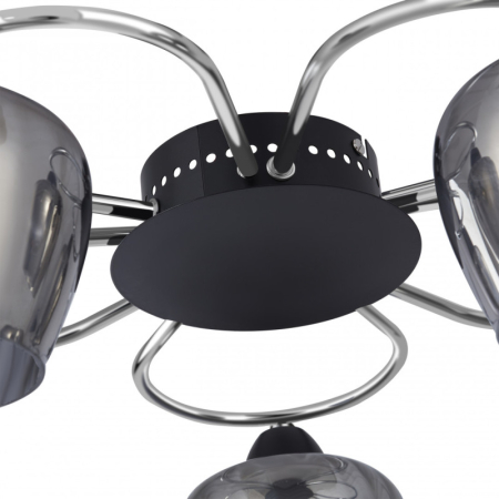 Накладная люстра Arte Milano 321508/5 CR+BK