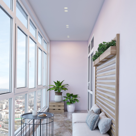 ELEKTRA DUO Встраиваемый потолочный гипсовый светильник