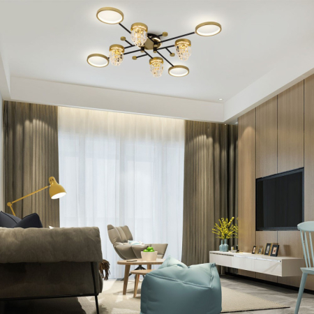 Накладная люстра LED4U L3101-4