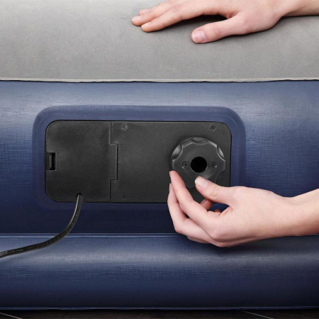 Кровать надувная 97х191х36см встр. электр. насос (67723) Bestway 6942138985870